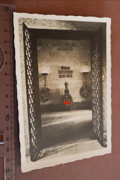 alte Postkarte - Hans Schemm Gedächtnisraum